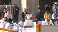 President Murmu pays homage to Mahatma Gandhi at Rajghat