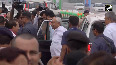 Bihar CM Nitish Kumar arrives at inauguration ceremony of Kacchi Dargah Bidupur Bridge in Patna