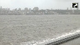 WATCH: High tide hits Mumbai's Marine Drive