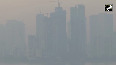 With Air Quality in moderate category, several areas of Mumbai covered in a thin layer of smog