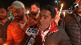 VO PKG Locals and shopkeepers took out a candle march in Srinagar against the Pahalgam Attack