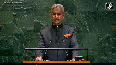 Jaishankar Gets Thunderous Applause at UNGA as He Calls Pakistan 'Epicentre Of Global Terrorism'