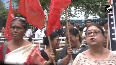 Kolkata Gang Rape Case AIFB women s wing holds protests outside Kasba police station