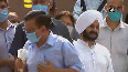 Delhi CM Kejriwal joins protest against farm laws.mp4