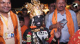 Boy dressed as Ram Lalla for Ram Navami celebrations in Ayodhya