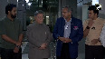 All Party Delegation led by Congress MP Shashi Tharoor arrives at Delhi airport