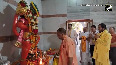 CM Yogi offers prayers at Gorakhnath temple in Gorakhpur on occasion of Hanuman Jayanti