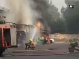 DTC bus catches fire in Delhi