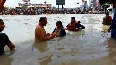 Delhi CM Rekha Gupta takes holy dip at Har Ki Pauri in Haridwar