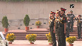 75th Infantry Day CDS General Rawat, Army Chief General Naravane lay wreath at National War Memorial