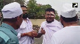 VIDEO: Ahmedabad plane crash lone survivor carries brother's remains