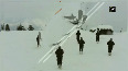 Indian troops perform 'Khukuri Dance' in snow-bound Kashmir