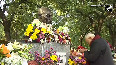 Prime Minister Narendra Modi pays tribute to Mahatma Gandhi in Buenos Aires, Argentina