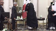 Meeting of Qatar s Sheikh Tamim bin Hamad Al Thani and EAM S Jaishankar