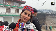 Kangana reaches Manali amid snowfall in Himachal Pradesh