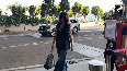 The stunning Twinkle Khanna spotted at the airport