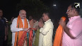 HM Amit Shah arrives in Kolkata for a two-day West Bengal visit welcomed by Suvendu Adhikari