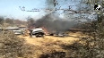Video: Sukhoi, Mirage fighter jets crash near Morena in MP