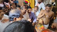 Telangana CM KCR offers prayer at Tulja Bhavani Temple in Maharashtra