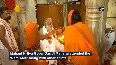 Priests perform Ram Aarti at Chhoti Chhawni Mani Das Ram Temple in Ayodhya.mp4