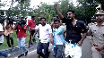 SFI holds protest against Kerala Governor for attending 50 years of Emergency book release event