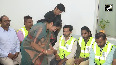 Delhi CM Rekha Gupta ties rakhis to Swachhata warriors at Mukhyamantri Jan Seva Sadan