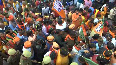CM Yogi holds massive roadshow in Ayodhya