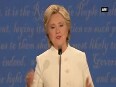 Presidential debate Guns abortion dominate early portion of Clinton-Trump debate