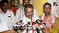Rath Yatra 2025 BJP Leaders Dharmendra Pradhan, Gajendra Shekhawat seek blessing of Rambhadracharya