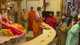 First Lady Savita Kovind offers prayers at Siddhivinayak Temple