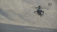 Watch IAF Apache attack helicopter carrying out air operations near India-China border.mp4
