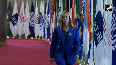 Italian PM Giorgia Meloni arrives at G20 venue