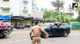 Salman Khan arrives at his residence amid heightened security at Galaxy Apartment