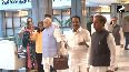 Jairam Ramesh AIADMKs Thambidurai arrive for all party meet ahead of monsoon session
