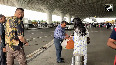 Spotted: Sanjay Dutt and Maanayata at Mumbai Airport