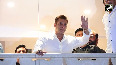 Dressed in white, Shah Rukh, Salman greet fans on Eid