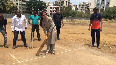 Watch video: Congress candidate Urmila Matondkar playing cricket with youngsters