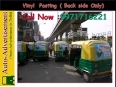 Auto rickshaw branding in noida