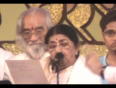 Lata sings during Maha Day celebrations