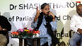 Shashi Tharoor on his sons future as a journalist in America