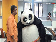Kung Fu Panda Visit in Rediff
