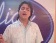 Indian Idol contestant Vishwas sings for rediff