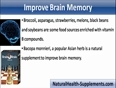 Where To Find Best Natural Supplements to Improve Brain Memory 