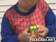 6 year old kid solves rubiks cube in 37 seconds