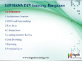 SAP HANA-DEVELOPMENT Online Training-Video-Class | hana-DEV Tutorials
