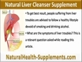 Use Natural Liver Cleanser Supplement To Flush Toxins From Your Body