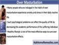 How to Cure Over Masturbation Effects, Weakness And Fatigue 