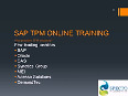 Sap tpm online training and certification