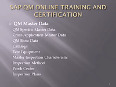Sap qm online training and certification