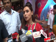 Rani Mukherji Visits Eco-Friendly Ganesha Celebrations 